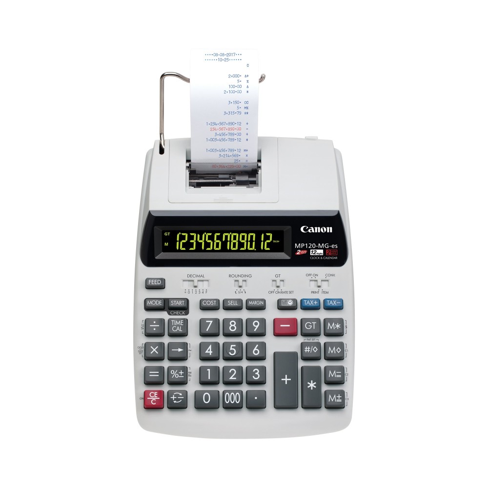 Calculatrice d'impression MP120-MG-es II Calculatrice d'impression MP120-MG-es II