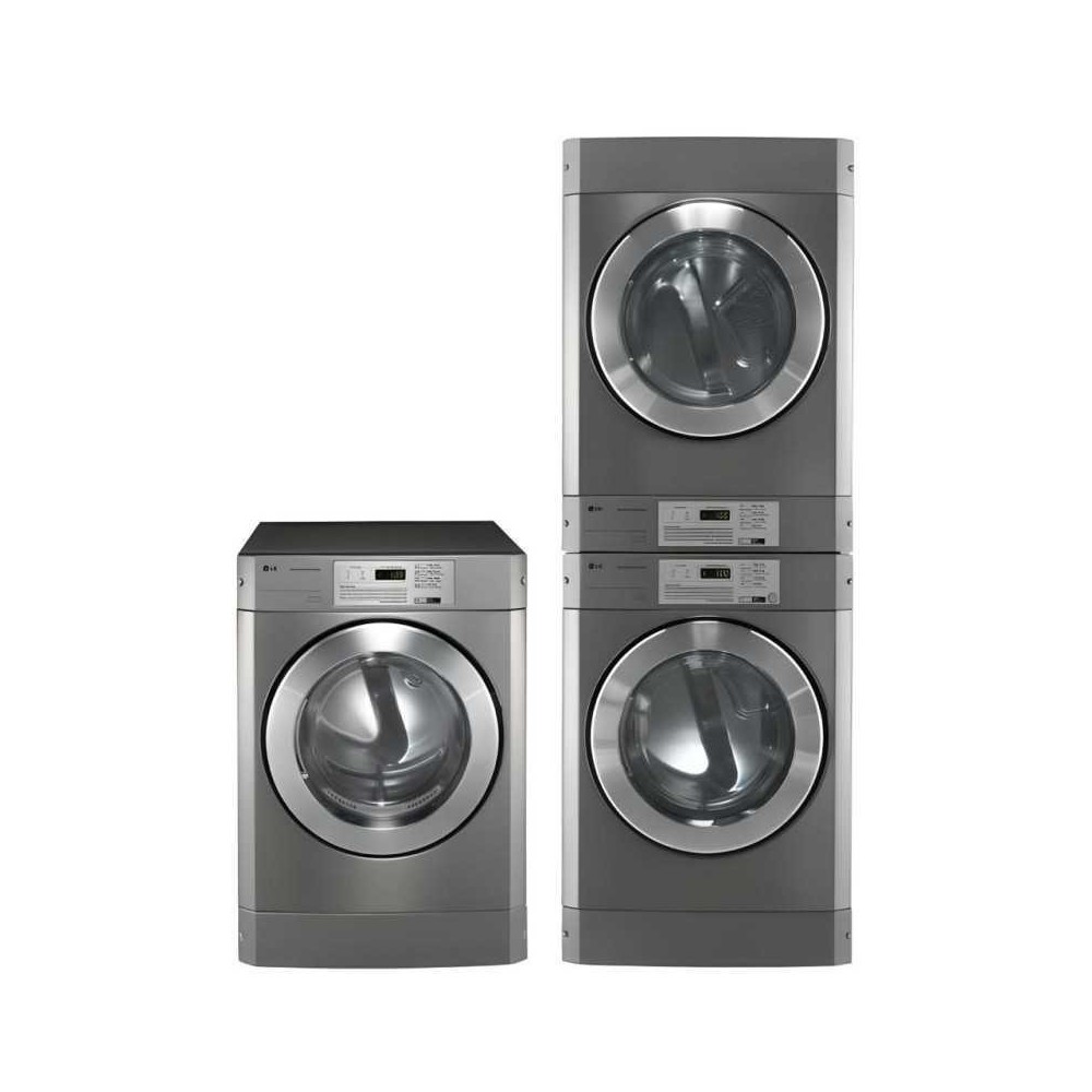 Machine a laver LG FH069FD2F+RV1329CD7P 10kg/10kg industriel sec