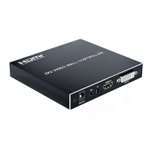 Contrôleur de mur vidéo 1x4 1080P HD Display Processeur d'épissage sans couture avec prise en charge RS232 et IR