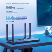 Point d'accès TP LINK Archer AX53 Wi-Fi 6 Gigabit double bande AX3000