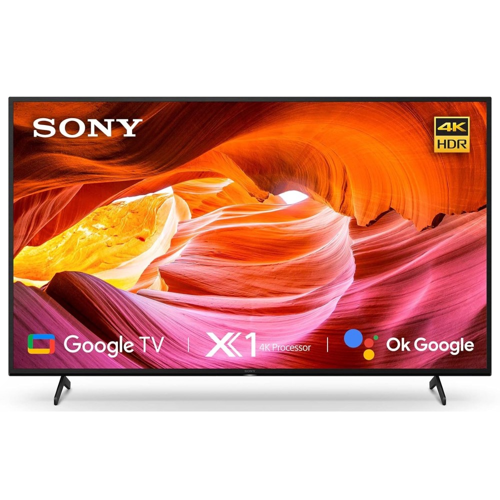 Téléviseur smart Google TV SONY KD-65X7500KLED 4K HDR de 65 pouces