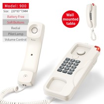 Téléphone fixe filaire Haute qualité et sonnerie forte TS-513 bureau maison Hôtel