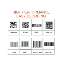 Scanner de Code à Barres sans fil USB pour ordinateur PC smartphone et iphone