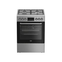 Cuisinière a gaz 4 feux BEKO FBE62320XDL 60x60cm inox