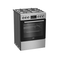 Cuisinière a gaz 4 feux BEKO FBE62320XDL 60x60cm inox