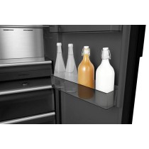 Congélateur vertical combine 3 tiroirs HISENSE RL5K370GSFC no frost 372 litres noir