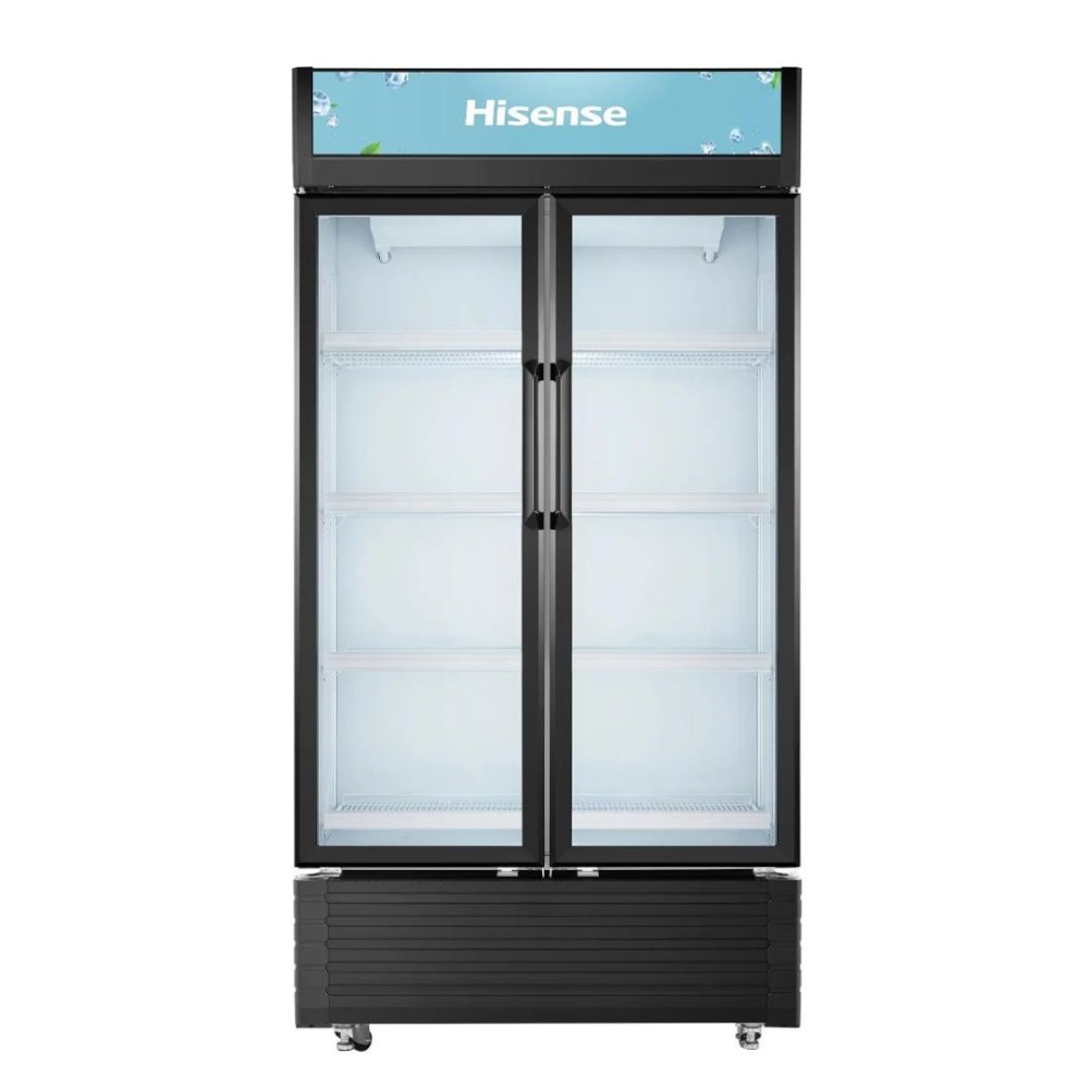Réfrigérateur vitrine 2 portes HISENSE FL81WC noir