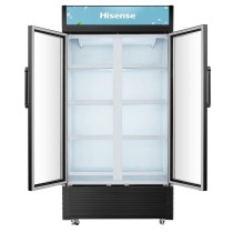 Réfrigérateur vitrine 2 portes HISENSE FL81WC noir