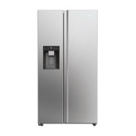 Réfrigérateur side by side 2 portes HAIER HSW59F18EIMM distributeur glaçon gris
