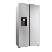 Réfrigérateur side by side 2 portes HAIER HSW59F18EIMM distributeur glaçon gris