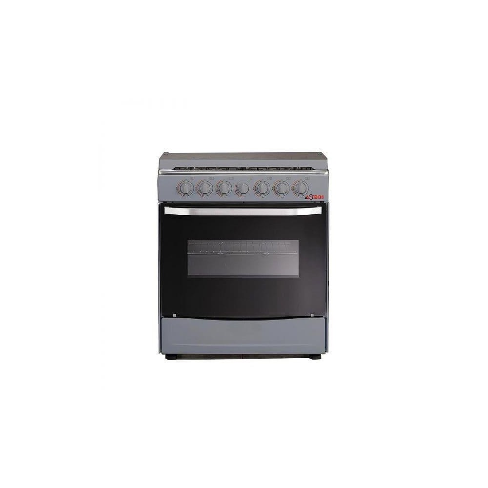 Cuisinière 6 Feux Astech CIS86MS taille 80x60cm Inox
