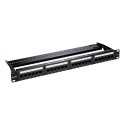 Panneau de brassage 24 ports D-Link NPP-C61BLK241 Cat 6 non blindé