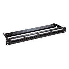 Panneau de brassage 24 ports D-Link NPP-C61BLK241 Cat 6 non blindé
