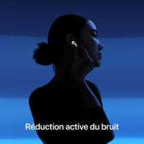 Apple AirPods 4 authentique avec Réduction active du bruit