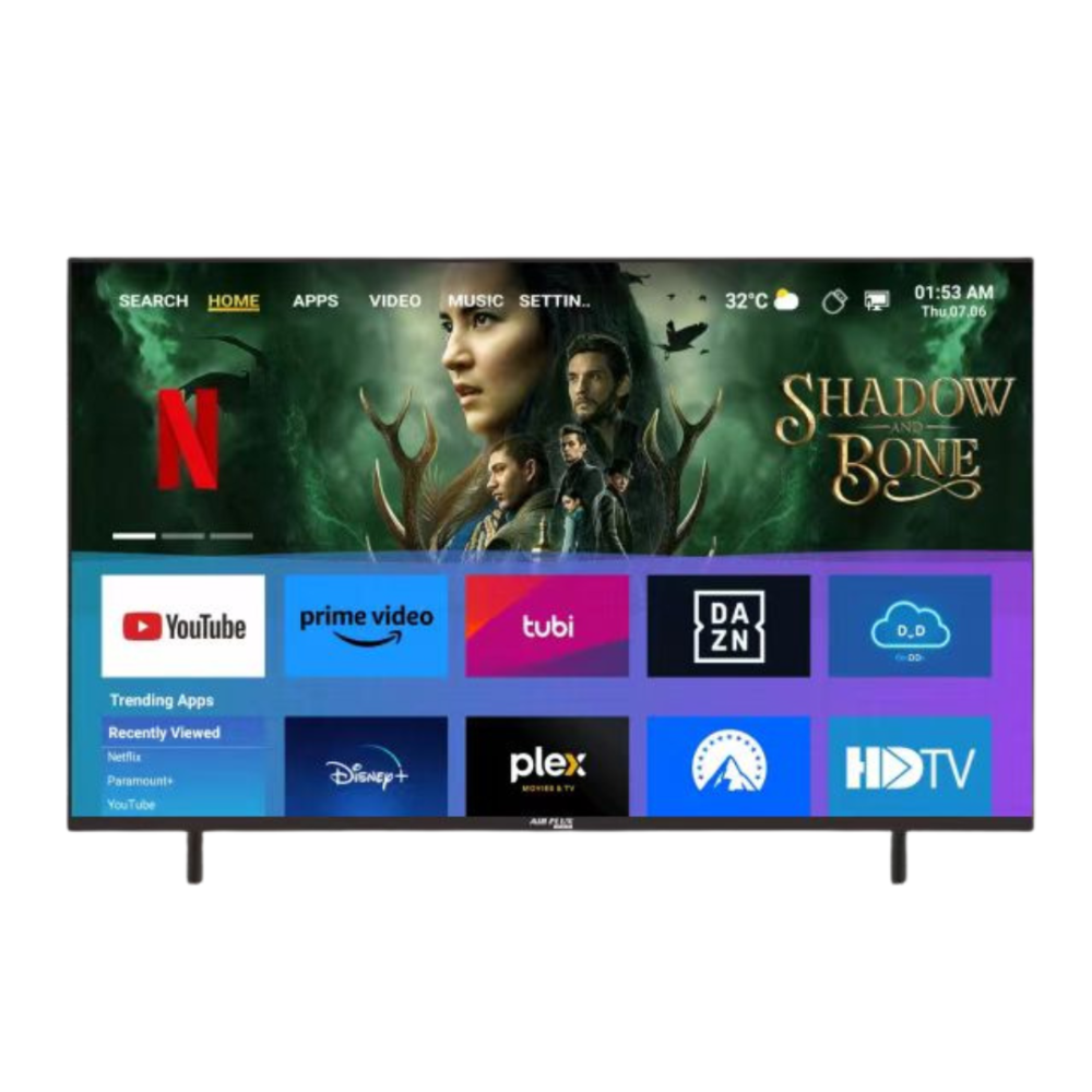 Téléviseur Smart AIRFLUX Pro AF-IPTV32 avec Android TV et 1 an d'abonnement IPTV