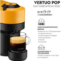 Machine à Café Nespresso Vertuo Pop ENV90.Y Jaune mangue