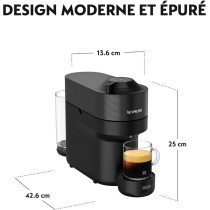 Machine à Café Nespresso Vertuo Pop ENV90B Noir