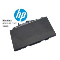 Batterie HP SN03XL 11.1V 3850mAh 44Wh Li-ion 3 cellules