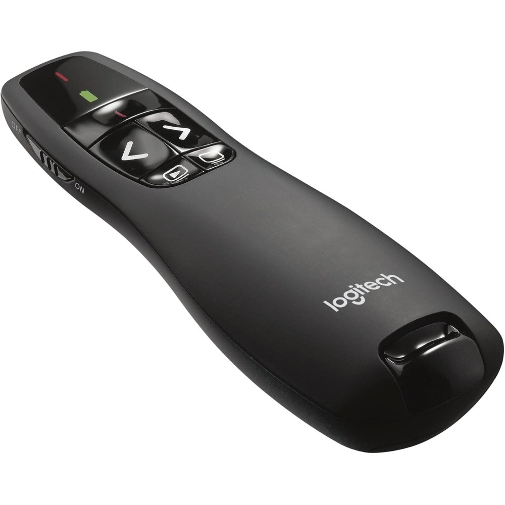 Télécommande de présentation Logitech r400 - Pointeur laser & Portée 15m