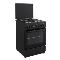 Cuisinière à Gaz ENDURO AFS6004GGBIT | 4 Feux, Noir, 60x60cm