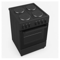 Cuisinière à Gaz ENDURO AFS6004GGBIT | 4 Feux, Noir, 60x60cm