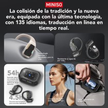 Écouteurs Miniso | M98, Commandes Tactiles, Son de Qualité