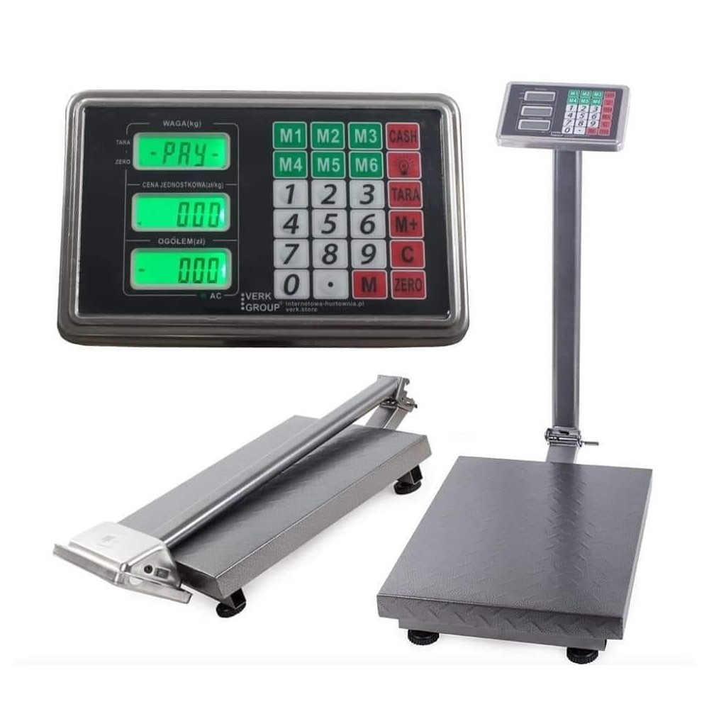 Balance Industrielle 500 Kg  Plateforme Numérique Robuste  Précision 100g