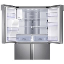 Réfrigérateur 4 Portes Samsung Family Hub (2025) | Écran Connecté | Froid Ventilé | 7040 mAh : Couleur - Gris