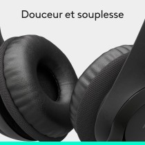 Casque USB Logitech H390  Microphone Anti-Bruit  Commandes Intégrées  Confort Durable