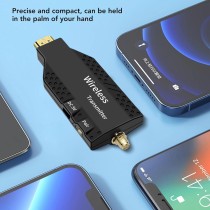 Extension HDMI Sans Fil 150M | 4K 30Hz Zéro Latence | Transmetteur & Récepteur TX/RX