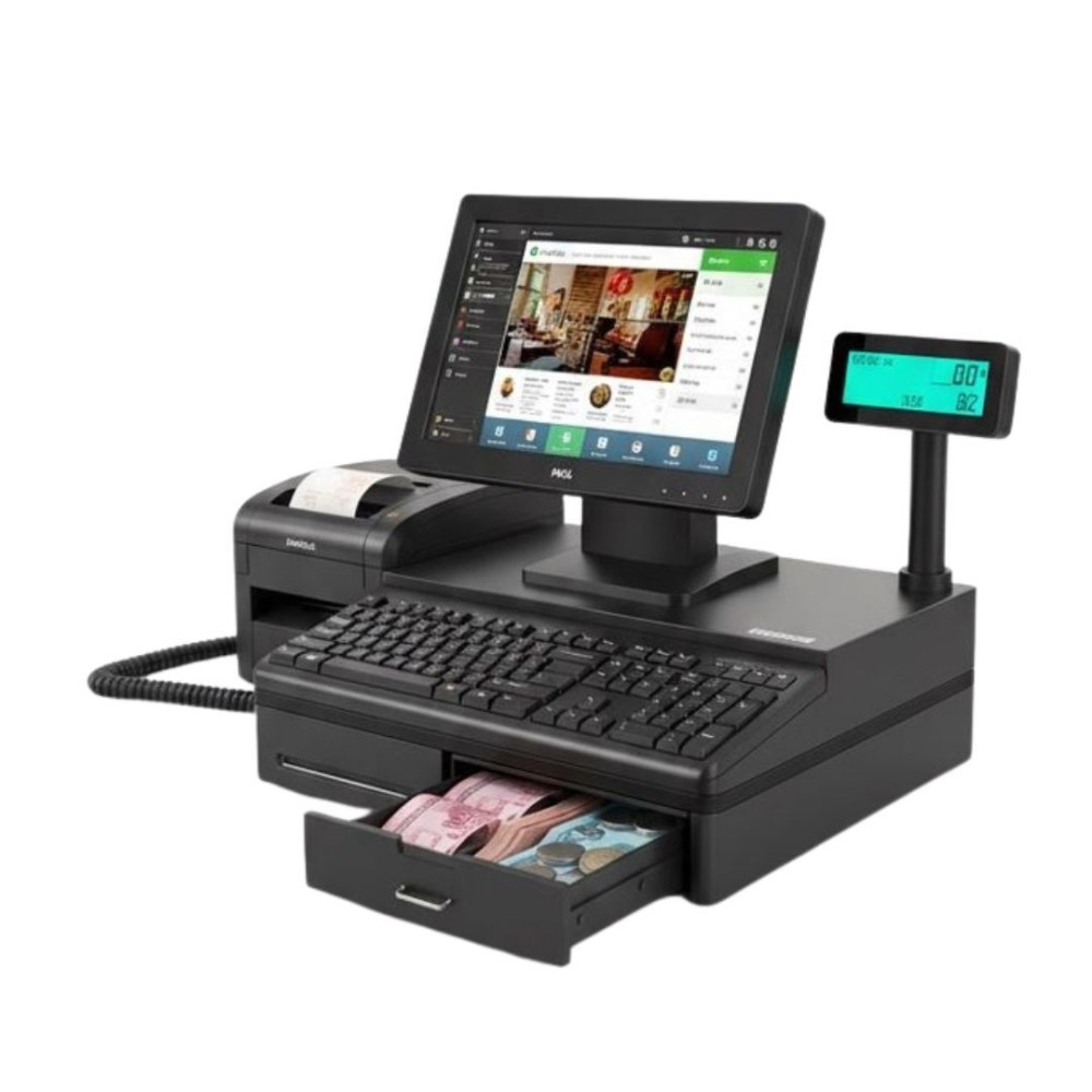 Système de Point de Vente (POS) Tout-en-un  Caisse Enregistreuse Tactile & Intégrée