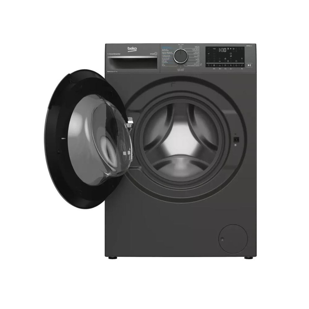Lave-linge Séchant BEKO B3DFT51042 | 10 kg Lavage / 7 kg Séchage | Inverter 1400T | Classe A