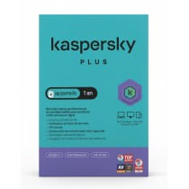 Kaspersky Plus (4 Appareils / 1 An) | Antivirus, VPN Illimité & Sécurité Avancée