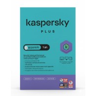 Kaspersky Plus (4 Appareils / 1 An) | Antivirus, VPN Illimité & Sécurité Avancée
