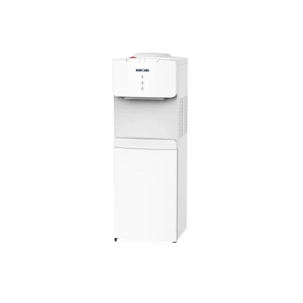 BRUHM Fontaine Distributrice d'Eau | 2 Robinets (Chaud/Froid) | Sur Pied | BDS-HCES21 Blanc
