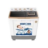 BRUHM MACHINE À LAVER 11 KGS DOUBLE BAC (TWIN-TUB) (BWT-110G)