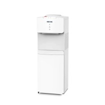 Fontaine Distributrice d'Eau | 2 Robinets (Chaud/Froid) | Sur Pied | BRUHM BDS-HCES21 Blanc