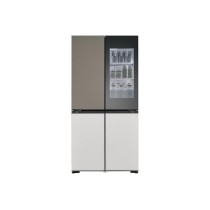 Réfrigérateur LG Side-by-Side 4 Portes Gris | 617 Litres, Froid Linéaire, Compresseur Inverter