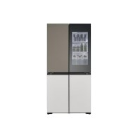 Réfrigérateur LG Side-by-Side 4 Portes Gris | 617 Litres, Froid Linéaire, Compresseur Inverter