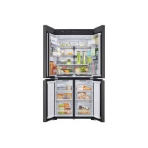Réfrigérateur LG Side-by-Side 4 Portes Gris | 617 Litres, Froid Linéaire, Compresseur Inverter