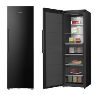 Hisense FT5K310GSFC : Congélateur Vertical No Frost 310L - Noir