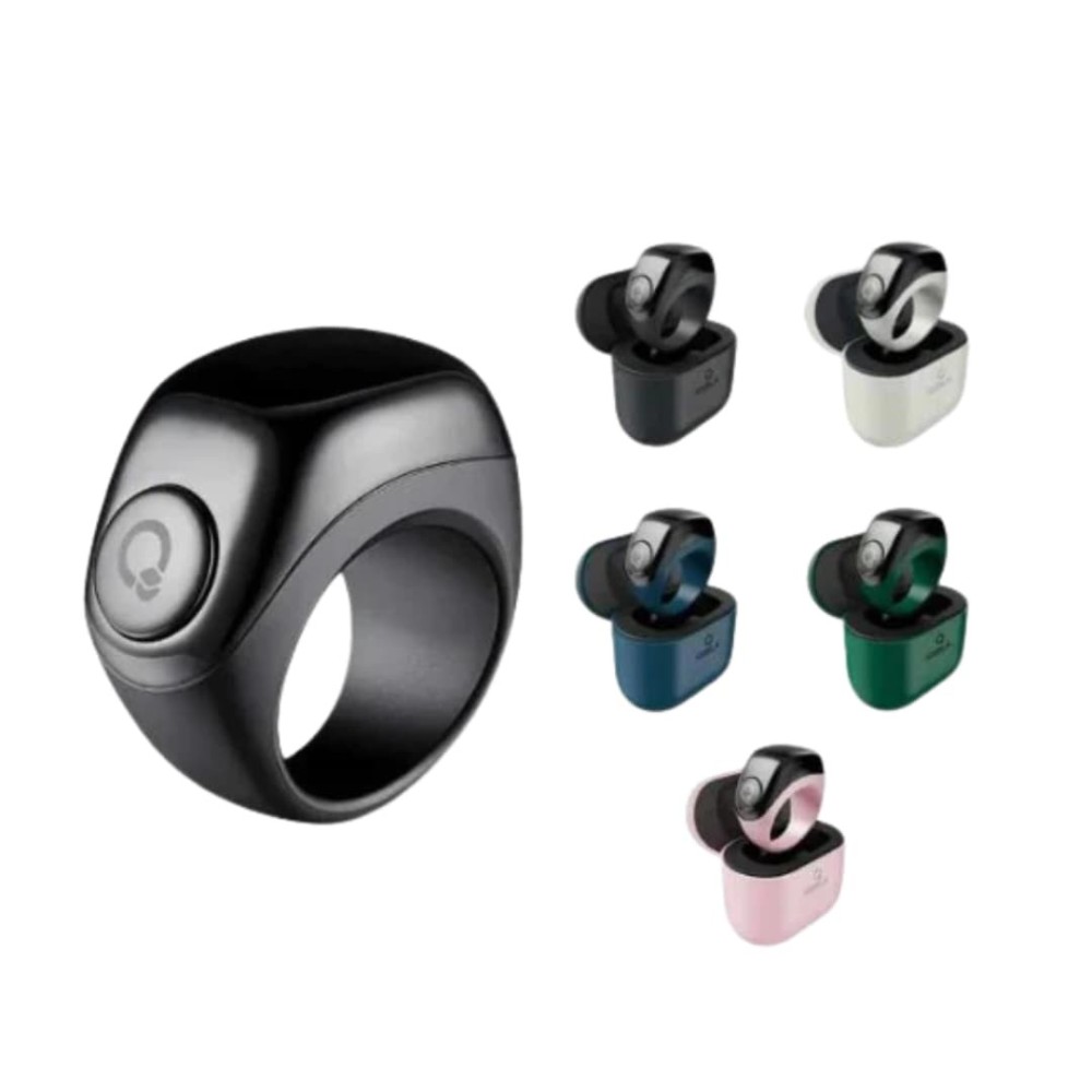 Anneau Intelligent iQIBLA Zikr Ring Jood (J01) | Compteur Tasbih Numérique