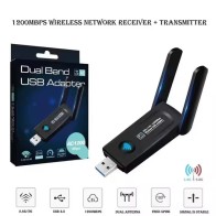 Adaptateur Wi-Fi USB 3.0 AC1200 | Dual Band 1200 Mbps | Émetteur & Récepteur PC