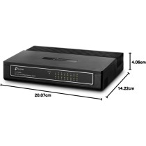 Switch TP-Link TL-SF1016D | 16 Ports Fast Ethernet | Plug & Play & Green