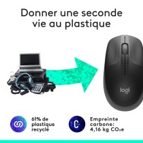 Souris Sans Fil Taille Standard | LOGITECH M190 | Confort Durable et Longue Autonomie
