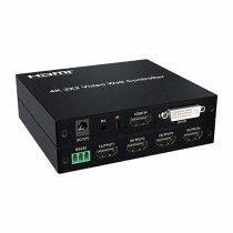 Contrôleur Mur Vidéo 4K HDMI/DVI | Configurations Flexibles 2x2, 1x4, 4x1