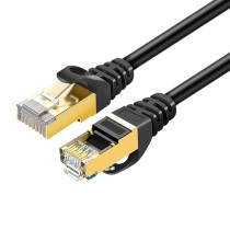 Câble Patch CAT7 RJ45 (8 Paires) 1m | Réseau Lan SSTP Blindé | 10G, 600 MHz, Haute Performance