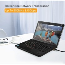 Câble Patch CAT7 RJ45 (8 Paires) 1m | Réseau Lan SSTP Blindé | 10G, 600 MHz, Haute Performance