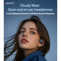 Écouteurs OWS Yesido YSP25 | Bluetooth 5.4 | Sport Open-Ear | Autonomie 8H