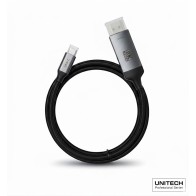 Câble USB-C vers DisplayPort/HDMI 8K (1m) | Unitech Ultra HD Tressé
